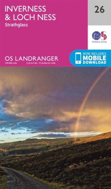 Inverness & Loch Ness, Strathglass : 026 - 9780319261248