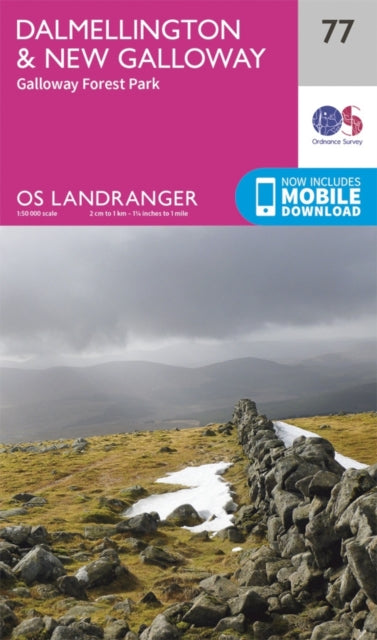 Dalmellington & New Galloway, Galloway Forest Park : 077 - 9780319261750