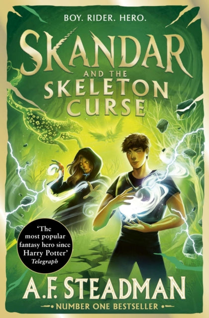 Skandar and the Skeleton Curse : GO ALL IN for the National Year of Reading with the penultimate book in the biggest fantasy adventure series since Harry Potter Volume 4 - 9781398561373
