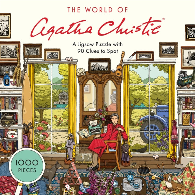 The World of Agatha Christie: 1000-piece Jigsaw : 1000-piece jigsaw with 90 clues to spot: The perfect family gift for fans of Agatha Christie - 9781399600910