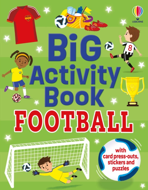 Big Activity Book Football - 9781836049999