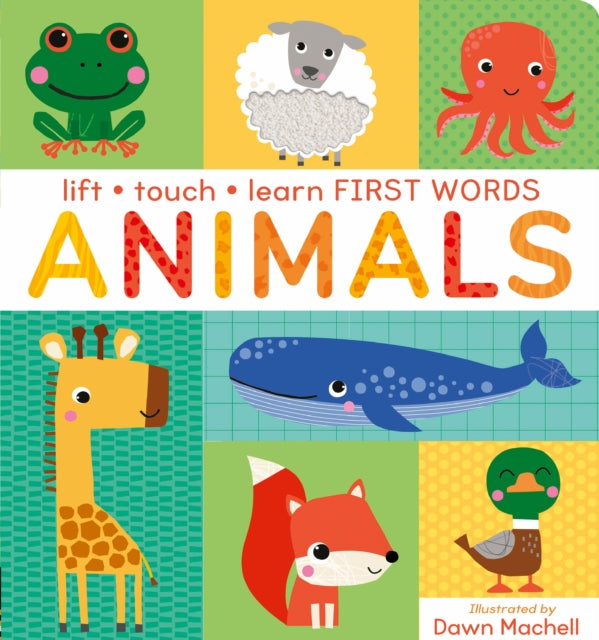 Lift, Touch Learn First Words: Animals - 9781838919818