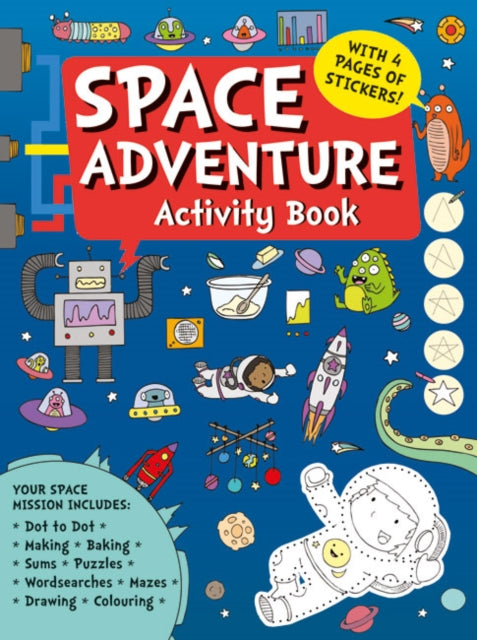 Space Adventure Activity Book - 9781908985958