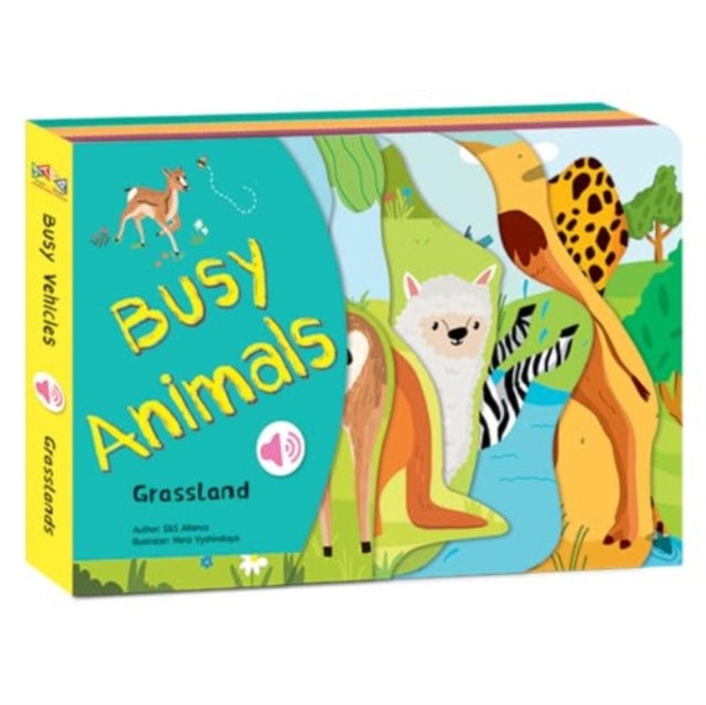 Busy Nature : Grasslands : 2 - 9781911689492