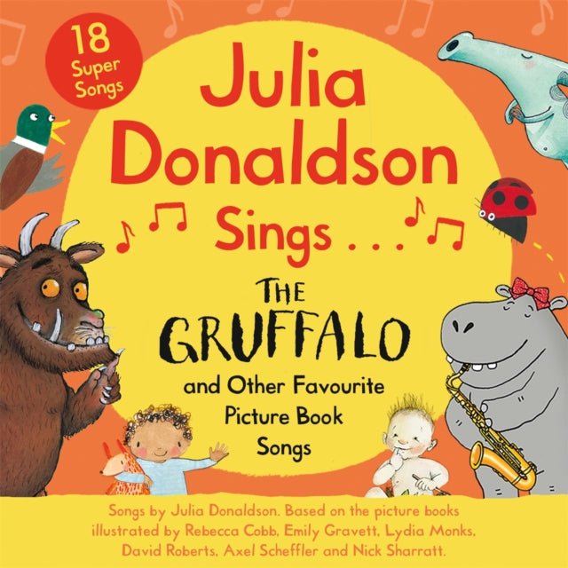 Julia Donaldson Sings The Gruffalo and Other Favourite Picture Book Songs-9781509894420