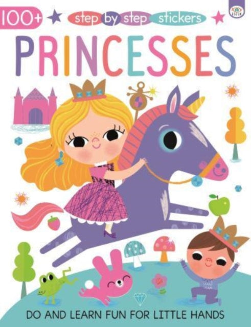 Step by Step Stickers Princesses-9781915458643