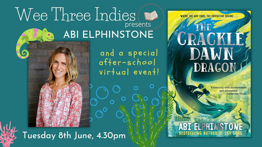 Abi Elphinstone, The Crackledawn Dragon!