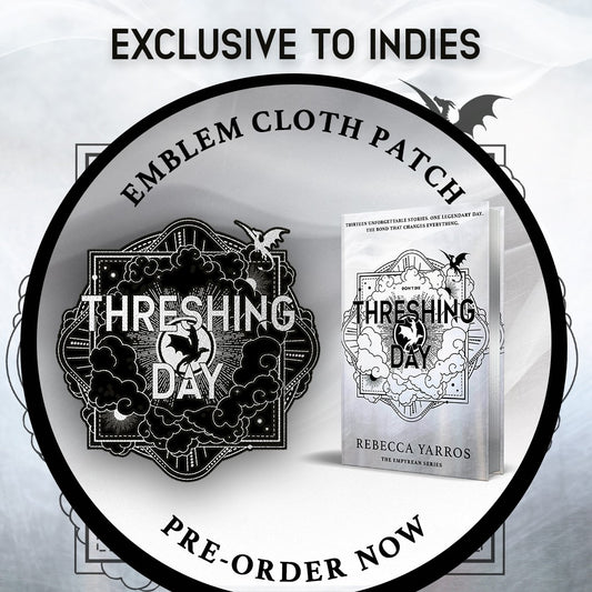 Pre-Order for 29th September 2026: Indie Exclusive with a Cloth Patch of Threshing Day by Rebecca Yarros