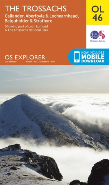 The Trossachs, Callander, Aberfoyle & Lochearnhead, Balquhidder & Strathyre : OL 46 - 9780319242858
