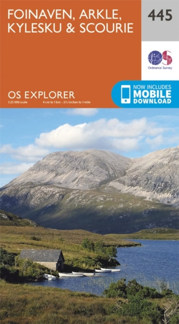 Foinaven, Arkle, Kylesku and Scourie : 445 - 9780319246887