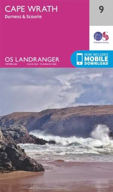 Cape Wrath, Durness & Scourie : 009 - 9780319261071