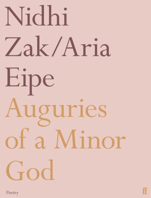 Auguries of a Minor God - 9780571365562