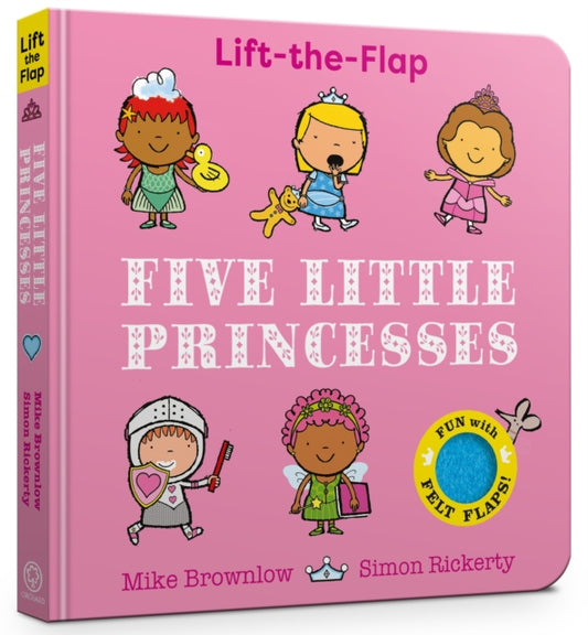 Five Little Princesses : A Felt Flaps Book - 9781408370698