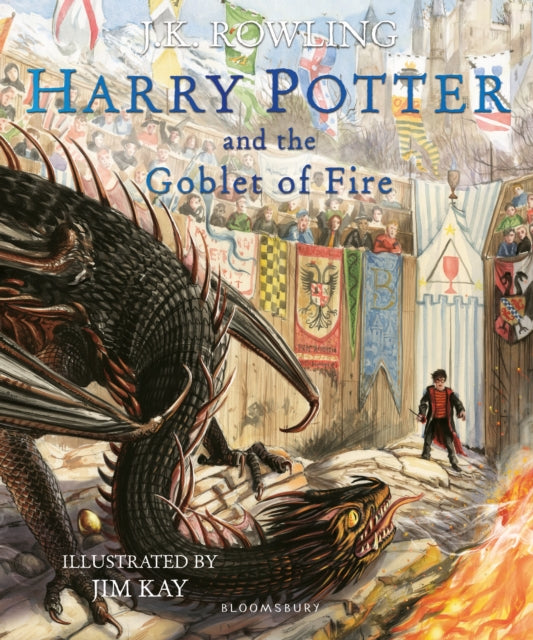 Harry Potter and the Goblet of Fire : Illustrated Edition - 9781526679864