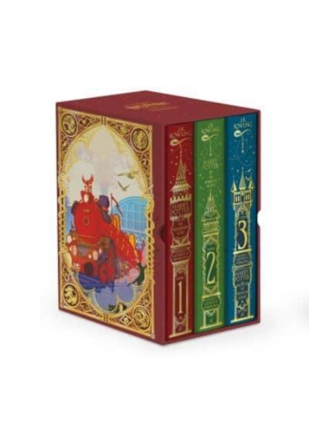 Harry Potter 1-3 Box Set: MinaLima Edition - 9781526680068