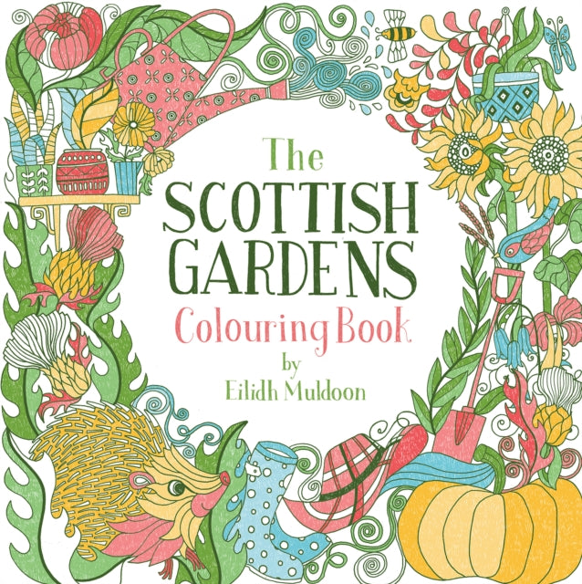 The Scottish Gardens Colouring Book - 9781780278520