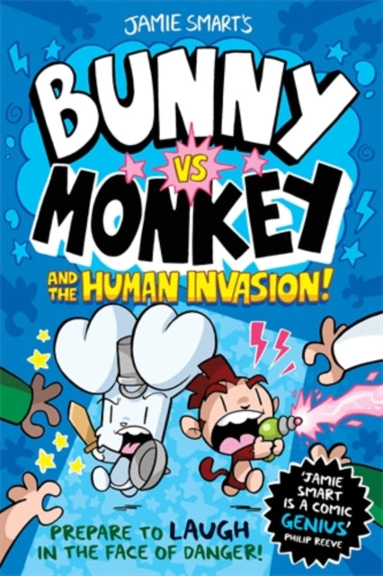 Bunny vs Monkey and the Human Invasion (a Phoenix Comic Book, from the million-selling Jamie Smart, Illustrator of the Year) - 9781788451956