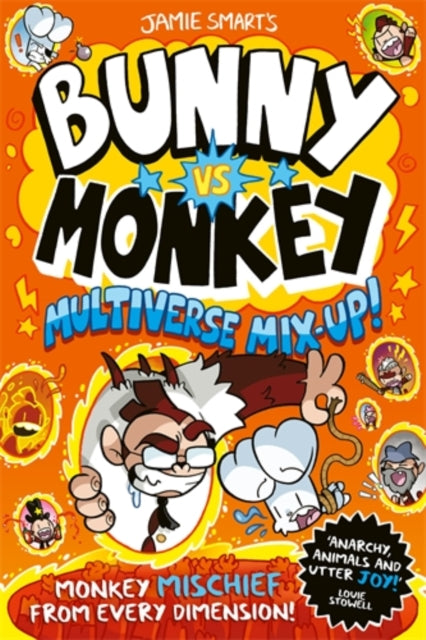 Bunny vs Monkey: Multiverse Mix-up! - 9781788452922