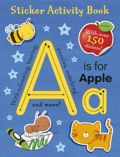 A is for Apple Sticker Activity Book - 9781801048941