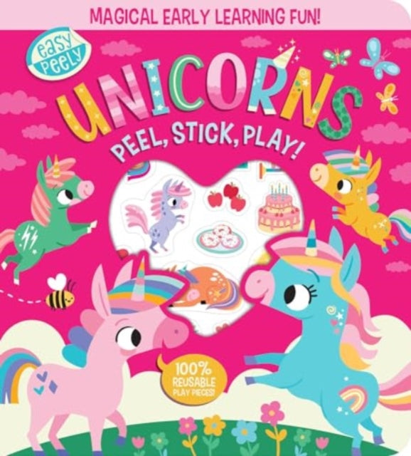Easy Peely Unicorns - Peel, Stick, Play! - 9781801059107