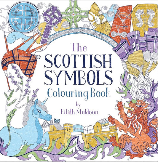 The Scottish Symbols Colouring Book-9781780278063